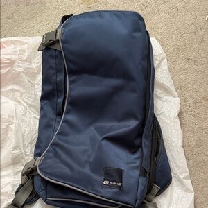 Blue Women's Yoga Mat Backpack